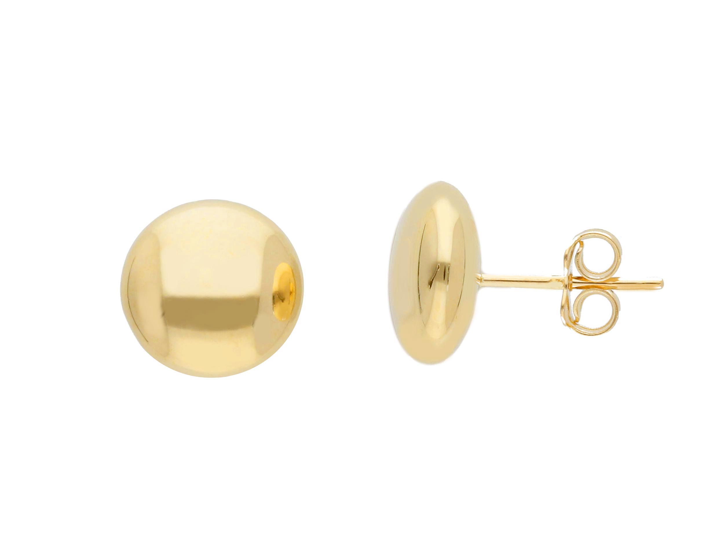 Golden earrings 14k (code S181594)